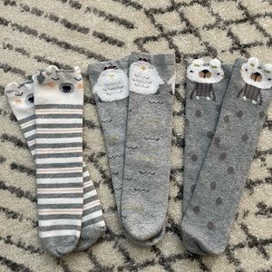 Set of 3 Knee High Baby to Toddler Fits 6m-4y